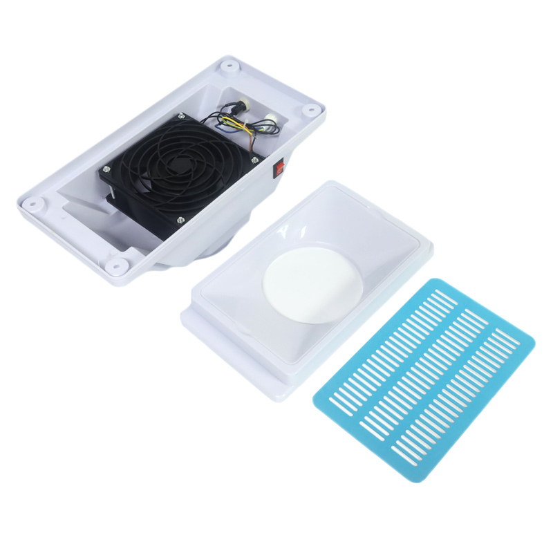 Aspiratore per unghie incorporato da tavolo