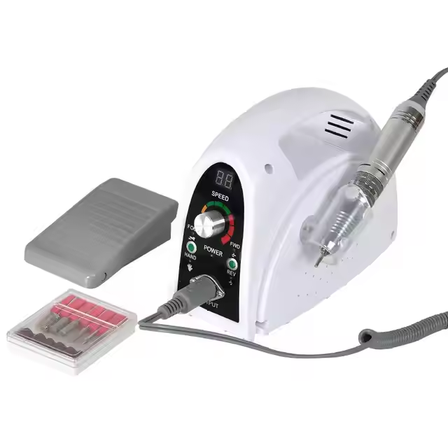 Penna tampone per unghie in gel con manico