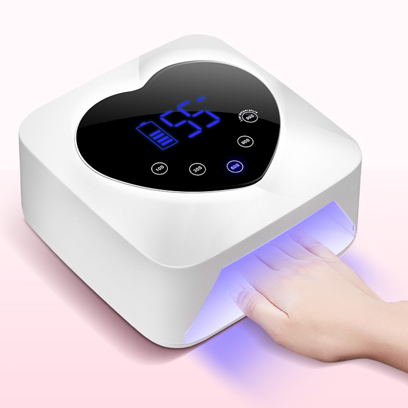 Lampada per unghie intelligente a forma di cuore