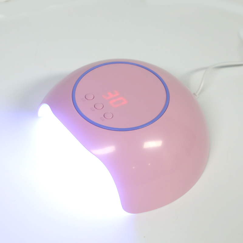 Mini lampada per unghie rosa