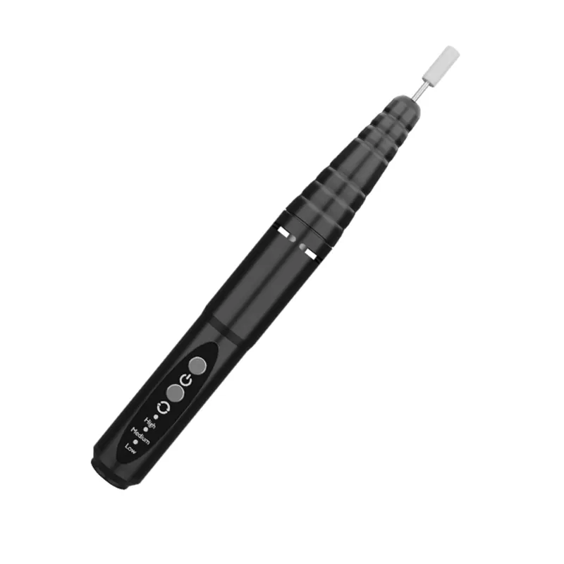 Mini lima per unghie in gel portatile a forma di penna