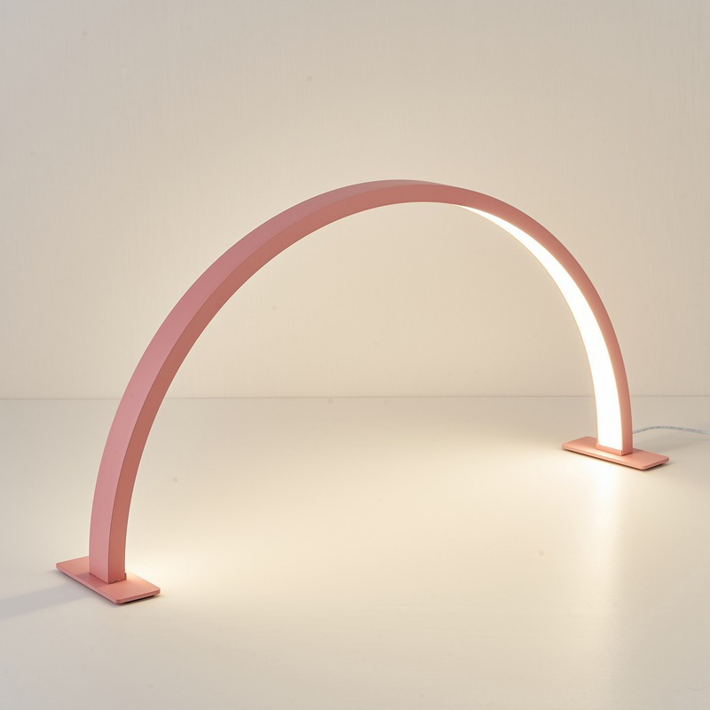 Nuove lampade da tavolo per unghie curve a forma di U per salone di bellezza