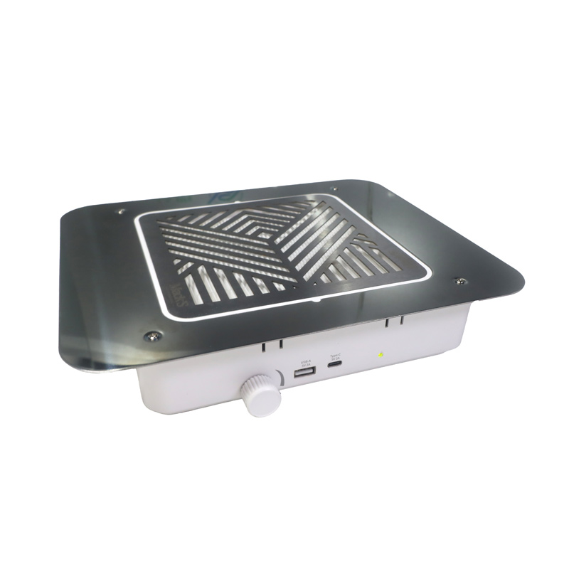 Aspiratore per unghie silenzioso