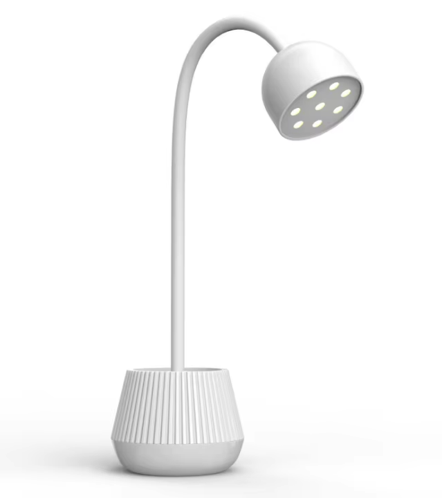 Lampada pieghevole a forma di piccola lampada da tavolo
