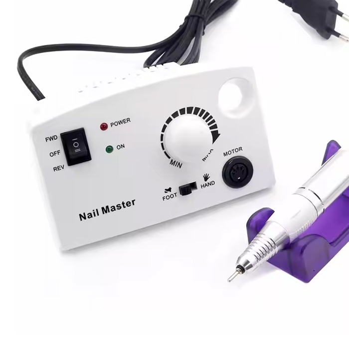 Lima per unghie elettrica da tavolo bianca